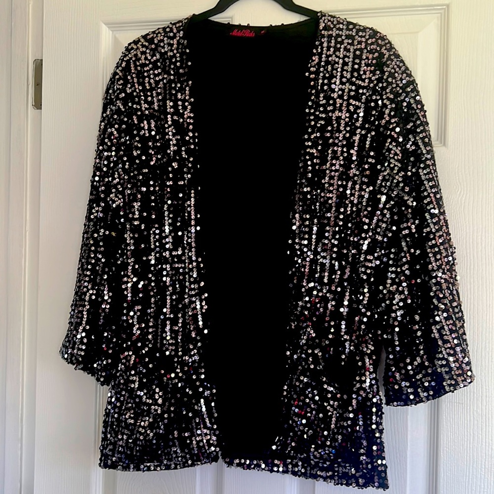 Sequin Kimono M